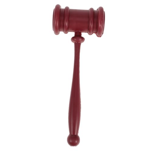 KOMBIUDA Halloween Richterhammer Kostüm Zubehör Gerichtssaal Richterklammer Leichtes Halloween Party Accessoire für Theater Aufführungen und Mottopartys von KOMBIUDA