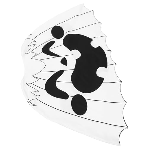 KOMBIUDA Halloween Umhang mit Fledermausmotiv Weicher Stoff Kapuze mit Bat-Design Leichtes Kostüm für Jungen und Mädchen für Rollenspiele Geburtstagsfeiern und Kostümpartys von KOMBIUDA