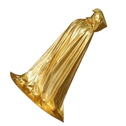 KOMBIUDA Halloween Umhang mit Kapuze Stylischer Glatter Stoff Unisex Kostüm Cape für Erwachsene für Halloween Party Cosplay Rollenspiele und Festliche Anlässe KOMBIUDA Halloween Umhang mit Kapuze Stylischer Glatter Stoff Unisex Kostüm Cape für Erwachsene für Halloween Party Cosplay Rollenspiele und Festliche Anlässe von KOMBIUDA