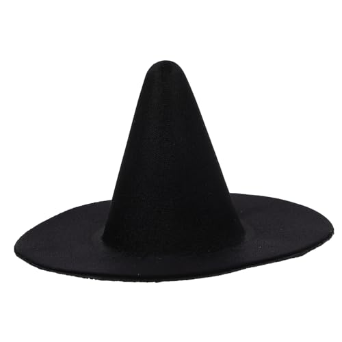 KOMBIUDA Kleiner Hexenhut Für Puppen Partyzubehör Miniaturhut Aus Leichtem Material Dekoration Für Halloween Und Festivals von KOMBIUDA