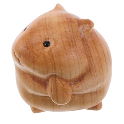 KOMBIUDA Hamster-Ornament deko Figur Goldbeine für Möbel Desktop Schicke Dekoration Klappbare Beine für Möbel zartes Hamsterhandwerk Holzgeschnitzter Hamster Holztiere schnitzen KOMBIUDA Hamster-Ornament deko Figur Goldbeine für Möbel Desktop Schicke Dekoration Klappbare Beine für Möbel zartes Hamsterhandwerk Holzgeschnitzter Hamster Holztiere schnitzen von KOMBIUDA