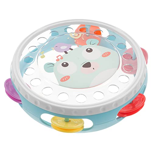 KOMBIUDA Handheld Tambourine für Blaues Musikspielzeug für Rhythmusentwicklung und Kreative Spielmöglichkeiten für Partys und Tanz KOMBIUDA Handheld Tambourine für Blaues Musikspielzeug für Rhythmusentwicklung und Kreative Spielmöglichkeiten für Partys und Tanz von KOMBIUDA