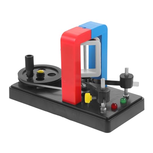 KOMBIUDA Handkurbel Stromgenerator für Physikexperimente Stromerzeugungsgerät für Einfach zu Bedienen Langlebig für Unterricht Elektrotechnik und Energieerzeugung von KOMBIUDA