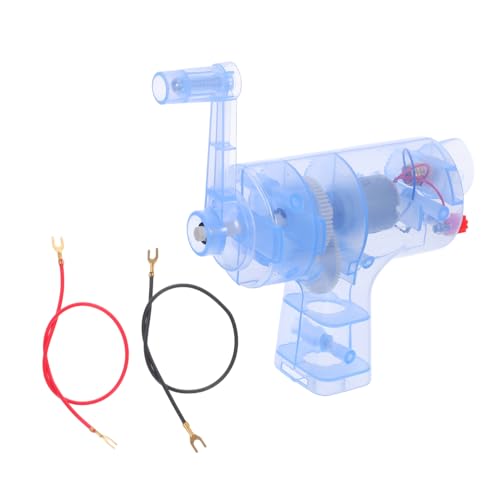 KOMBIUDA Handkurbelgenerator DIY Physik Experiment Stromerzeugung Handantrieb Lehrmittel für Schüler und Mechanisches Power Kit für Notstrom und Unterricht KOMBIUDA Handkurbelgenerator DIY Physik Experiment Stromerzeugung Handantrieb Lehrmittel für Schüler und Mechanisches Power Kit für Notstrom und Unterricht von KOMBIUDA