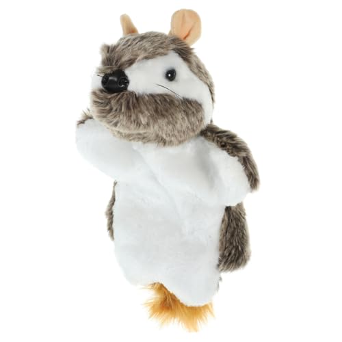 KOMBIUDA Handpuppe Früherziehung Kinderspielzeug Handpuppe Tierische Fingerpuppen Tierhandpuppe Stofftierpuppen Cartoon-Tiere-Marionette Puppen Für Kleinkinder Plüsch von KOMBIUDA