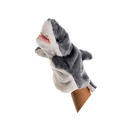 KOMBIUDA Handpuppe Shark plushies Plüschpuppe Plüschpuppe für Grey KOMBIUDA Handpuppe Shark plushies Plüschpuppe Plüschpuppe für Grey von KOMBIUDA