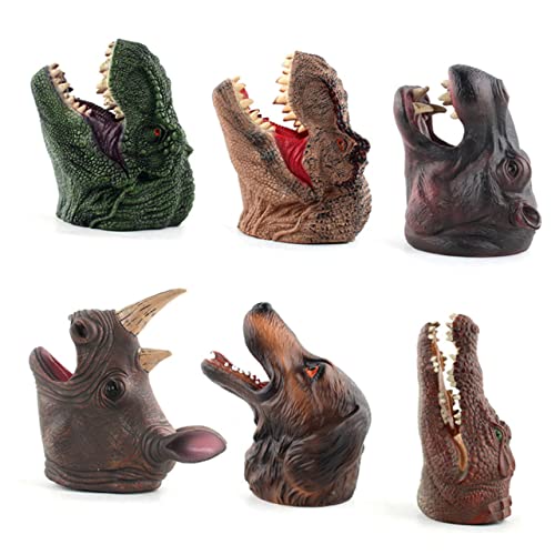 KOMBIUDA Handpuppe dartscheibe lustigt kindergeschenke für kindes barn puppenzubehör künstliche Tierkopfbedeckungen Kinderzubehör Coffee KOMBIUDA Handpuppe dartscheibe lustigt kindergeschenke für kindes barn puppenzubehör künstliche Tierkopfbedeckungen Kinderzubehör Coffee von KOMBIUDA