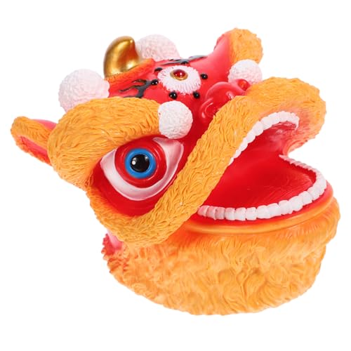 KOMBIUDA Handpuppe die chinesen interaktives Fun Toy Spaß kinderspielzeug Puppenspielzeug Simulation Tiermodell Handpuppe Puppen Lernspielzeug Plastik rot von KOMBIUDA