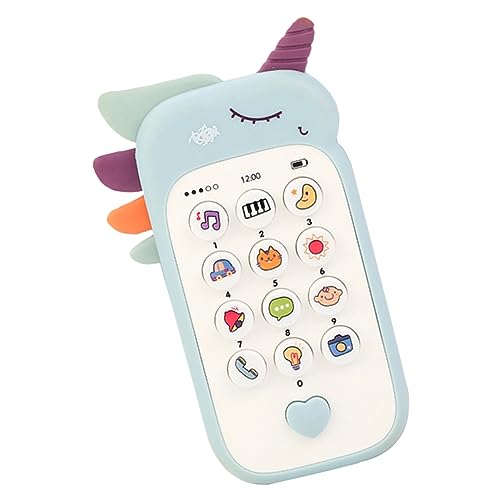 KOMBIUDA Handy für kinderhandy Handy spielzeuge für musikalische spielzeuge für Babies Toys Handyspielzeug für Kleinkinder Telefon für Plastik Sky-Blue KOMBIUDA Handy für kinderhandy Handy spielzeuge für musikalische spielzeuge für Babies Toys Handyspielzeug für Kleinkinder Telefon für Plastik Sky-Blue von KOMBIUDA