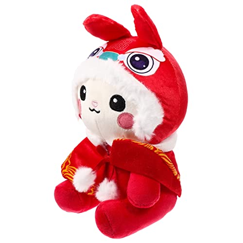 KOMBIUDA Hasenpuppe Jahr Der Hasen-Maskottchen-Puppe Hasenjahr Gefülltes Hasenspielzeug Hasen-stofftier Hasen Stofftiere Hase Gefüllte Puppe Kaninchenpuppenspielzeug Plüsch KOMBIUDA Hasenpuppe Jahr Der Hasen-Maskottchen-Puppe Hasenjahr Gefülltes Hasenspielzeug Hasen-stofftier Hasen Stofftiere Hase Gefüllte Puppe Kaninchenpuppenspielzeug Plüsch von KOMBIUDA