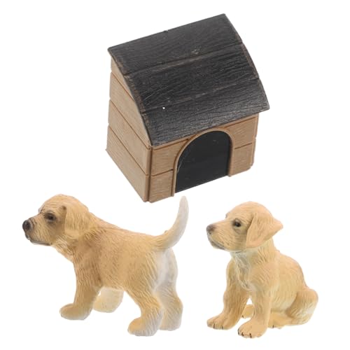 KOMBIUDA Hundehütten-Set Zum Sammeln Realistisches Tierspielzeug Bonsai-Figuren Gartendeko Für Jungen Und Mädchen KOMBIUDA Hundehütten-Set Zum Sammeln Realistisches Tierspielzeug Bonsai-Figuren Gartendeko Für Jungen Und Mädchen von KOMBIUDA