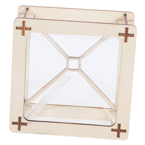 KOMBIUDA Holografischer Projektor Lehrreich Auswahl Physik Junge Handwerk Experiment Gebäude 3D Gegenwärtig Hilfe Kind Lösen Lernwerkzeuge Für Schüler Spiel Hölzern Weiß KOMBIUDA Holografischer Projektor Lehrreich Auswahl Physik Junge Handwerk Experiment Gebäude 3D Gegenwärtig Hilfe Kind Lösen Lernwerkzeuge Für Schüler Spiel Hölzern Weiß von KOMBIUDA