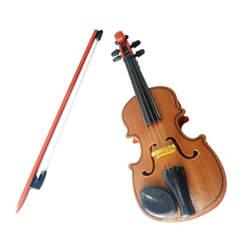 KOMBIUDA Holz Kindergeige Musikinstrument für Anfänger Realistische Violine für Kleinkinder Fördert Hand Auge Koordination und Musikalische Entwicklung für Kindergarten und Zuhause KOMBIUDA Holz Kindergeige Musikinstrument für Anfänger Realistische Violine für Kleinkinder Fördert Hand Auge Koordination und Musikalische Entwicklung für Kindergarten und Zuhause von KOMBIUDA