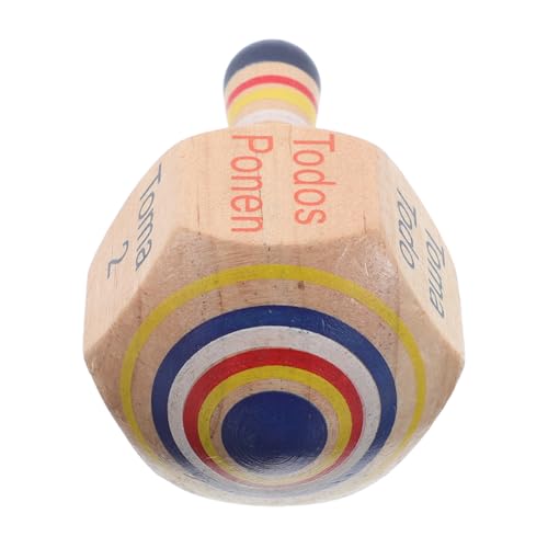 KOMBIUDA Holzkreisel Für Kinder Groß Gedrehter Holzkreisel Spielzeug Handgefertigte DIY Holz Kreisel Bastel Kreisel Mit Eleganter Dekoration KOMBIUDA Holzkreisel Für Kinder Groß Gedrehter Holzkreisel Spielzeug Handgefertigte DIY Holz Kreisel Bastel Kreisel Mit Eleganter Dekoration von KOMBIUDA