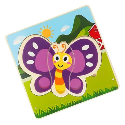 KOMBIUDA Holzpuzzle für Bunte Schmetterlings Pädagogische Lernspielzeuge für Kindergarten Fördert die Farberkennung und Hand Auge Koordination für Geburtstagsgeschenke KOMBIUDA Holzpuzzle für Bunte Schmetterlings Pädagogische Lernspielzeuge für Kindergarten Fördert die Farberkennung und Hand Auge Koordination für Geburtstagsgeschenke von KOMBIUDA
