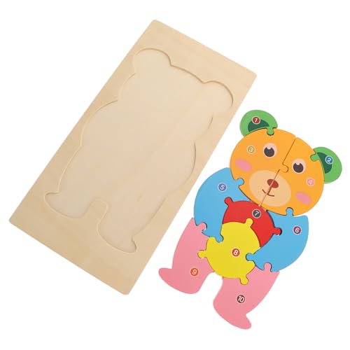 KOMBIUDA Holzpuzzle für Kleinkinder Lernspielzeug mit Tieren und Verkehrsmitteln Fördert Praktische Fähigkeiten und Hand Auge Koordination für Frühes Lernen und Gemeinsamen Spaß KOMBIUDA Holzpuzzle für Kleinkinder Lernspielzeug mit Tieren und Verkehrsmitteln Fördert Praktische Fähigkeiten und Hand Auge Koordination für Frühes Lernen und Gemeinsamen Spaß von KOMBIUDA