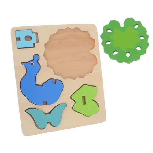 KOMBIUDA Holzspielzeug DIY Tiermodell Bauklötze Montessori Pädagogisch Fördernd Hand Auge Koordination und Kreativität Lernspielzeug für Kleinkinder KOMBIUDA Holzspielzeug DIY Tiermodell Bauklötze Montessori Pädagogisch Fördernd Hand Auge Koordination und Kreativität Lernspielzeug für Kleinkinder von KOMBIUDA