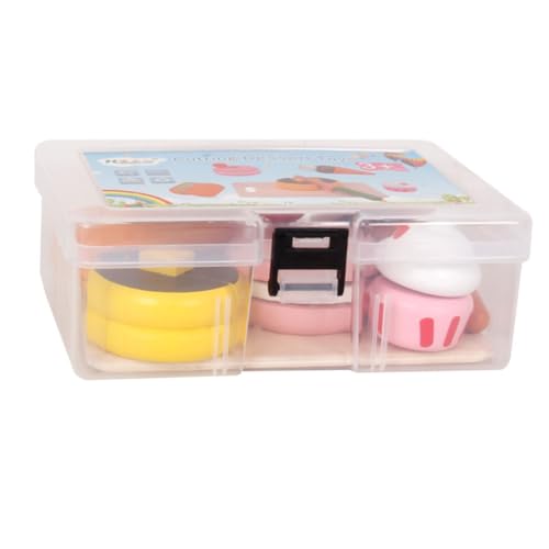 KOMBIUDA Holzspielzeug Für Die Frühe Bildung Dessert- Schneiden Simulationsdessert Für Die Lebensmittelküche Gefälschtes Essen Kochspielzeug Für Mädchen Colorful Plastik KOMBIUDA Holzspielzeug Für Die Frühe Bildung Dessert- Schneiden Simulationsdessert Für Die Lebensmittelküche Gefälschtes Essen Kochspielzeug Für Mädchen Colorful Plastik von KOMBIUDA