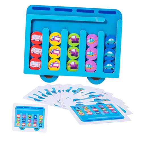 KOMBIUDA Holzspielzeug Lernspielzeug für Farben und Formen Interaktives Sortierspiel für und Sicheres Brettspiel Motorik und Hand Augen Koordination von KOMBIUDA