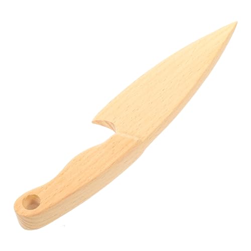KOMBIUDA Holzspielzeug Schneide Praktischer Sicherer Holz Cutter Für Spielküche Beech Holz Naturfarbe Für Kreatives Und Gemüse KOMBIUDA Holzspielzeug Schneide Praktischer Sicherer Holz Cutter Für Spielküche Beech Holz Naturfarbe Für Kreatives Und Gemüse von KOMBIUDA