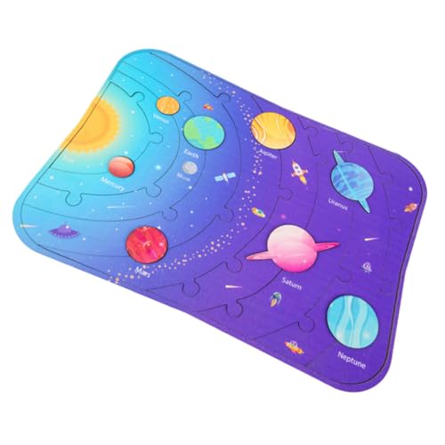 KOMBIUDA Holzspielzeug Sonnensystem Puzzle Planeten Lernspielzeug für Pädagogisches Montessori Spiel Kreativität Gedächtnis und Motorischen Fähigkeiten Interaktives Weltraumspielzeug KOMBIUDA Holzspielzeug Sonnensystem Puzzle Planeten Lernspielzeug für Pädagogisches Montessori Spiel Kreativität Gedächtnis und Motorischen Fähigkeiten Interaktives Weltraumspielzeug von KOMBIUDA