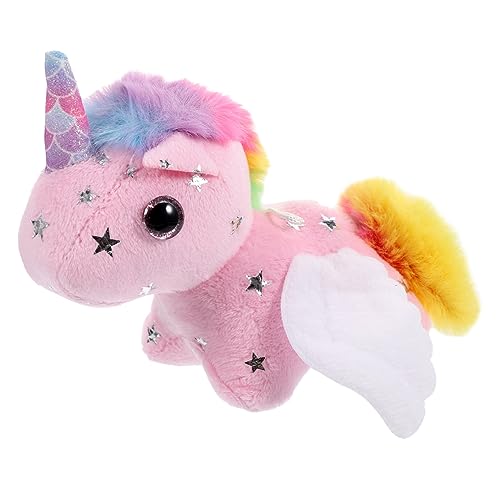 KOMBIUDA Einhorn Plüschtier Mit Wedelndem Bezaubernder Stofftieranhänger Zum Ziehen KOMBIUDA Einhorn Plüschtier Mit Wedelndem Bezaubernder Stofftieranhänger Zum Ziehen von KOMBIUDA
