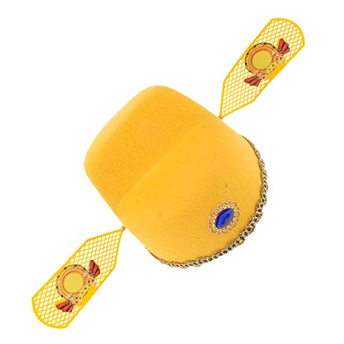 KOMBIUDA Hut Zeigen Kappe Babymütze Perückenkappe Katzenpiratenhut Roboterhut Kinderhelm Top-hat-stirnband Zylinder Babymützen Ein Jahr Alter Geburtstagshut Hutmacher Filzhut Yellow Gefühlt KOMBIUDA Hut Zeigen Kappe Babymütze Perückenkappe Katzenpiratenhut Roboterhut Kinderhelm Top-hat-stirnband Zylinder Babymützen Ein Jahr Alter Geburtstagshut Hutmacher Filzhut Yellow Gefühlt von KOMBIUDA