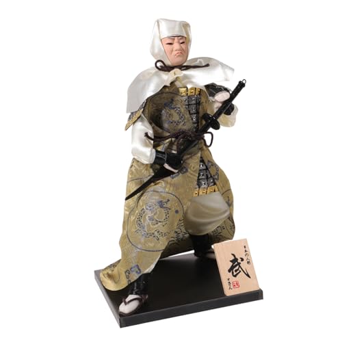 KOMBIUDA Japanische Samurai Ninja Puppe Dekorative Tischfigur Leichtes Ornament Japanischer Stil für Esszimmer Holiday Centerpiece KOMBIUDA Japanische Samurai Ninja Puppe Dekorative Tischfigur Leichtes Ornament Japanischer Stil für Esszimmer Holiday Centerpiece von KOMBIUDA