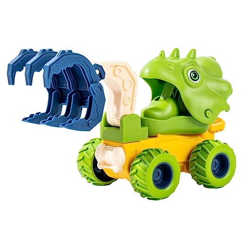 KOMBIUDA Jungen gleiten Auto Dinosaurier Puppe LKW Roboter playmobile Dinosaur Kleinkinder gleiten Auto Neuheit Gleitwagen Spiel Gleitwagen Kindergleitauto Plastik Green von KOMBIUDA