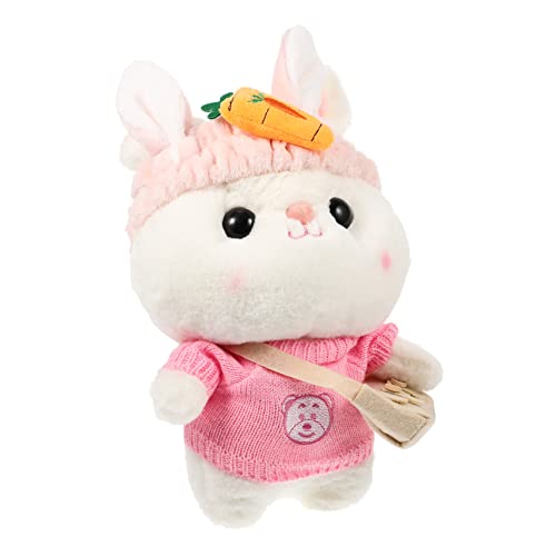 KOMBIUDA Kaninchen Plüschtier Weiches Hasenspielzeug Entzückendes Stoffkaninchen Süßes Stofftier Kuscheltiere Schöner Kuschelhase Kleiner Stoffhase Entzückender Stoffhase Pp Baumwolle KOMBIUDA Kaninchen Plüschtier Weiches Hasenspielzeug Entzückendes Stoffkaninchen Süßes Stofftier Kuscheltiere Schöner Kuschelhase Kleiner Stoffhase Entzückender Stoffhase Pp Baumwolle von KOMBIUDA