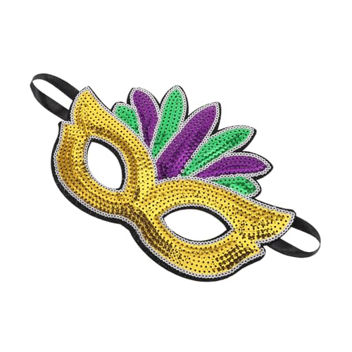 KOMBIUDA Karnevalsmaske lustige masken Kostümmaske verkleiden Karneval-Cosplay Mardi Gras Mask Accessoires Partymaske verkleiden karneval partydekorationen Mascarade-Maske Pailletten KOMBIUDA Karnevalsmaske lustige masken Kostümmaske verkleiden Karneval-Cosplay Mardi Gras Mask Accessoires Partymaske verkleiden karneval partydekorationen Mascarade-Maske Pailletten von KOMBIUDA