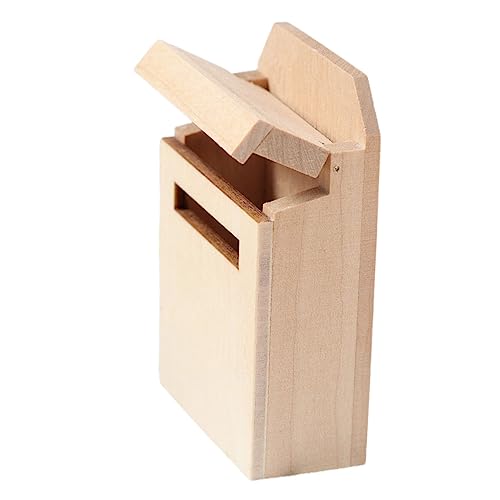 KOMBIUDA Kasten Mini-möbelmodell Puppe Mach Es Mini Mini-Mailbox-Modell Miniaturholz -postfach Birke KOMBIUDA Kasten Mini-möbelmodell Puppe Mach Es Mini Mini-Mailbox-Modell Miniaturholz -postfach Birke von KOMBIUDA
