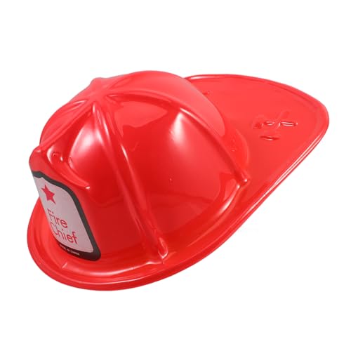 KOMBIUDA Kinder-feuerwehrmann-hut, Cosplay-feuerwehrmann-helm, Feuerwehrmann-kostüm-zubehör Für Jungen Und Mädchen KOMBIUDA Kinder-feuerwehrmann-hut, Cosplay-feuerwehrmann-helm, Feuerwehrmann-kostüm-zubehör Für Jungen Und Mädchen von KOMBIUDA