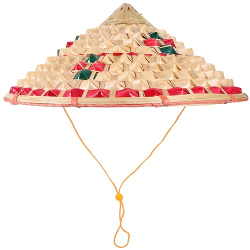 KOMBIUDA Kinderhut Kegelhut Reisbauernhüte Strohhut Kostüm konischer Hut Strohsonnenhut Männer Dekorativer Hut Sonnenschutz Hut Leichter Hut Fischerhut Party-Prop-Hut Bambus weben KOMBIUDA Kinderhut Kegelhut Reisbauernhüte Strohhut Kostüm konischer Hut Strohsonnenhut Männer Dekorativer Hut Sonnenschutz Hut Leichter Hut Fischerhut Party-Prop-Hut Bambus weben von KOMBIUDA