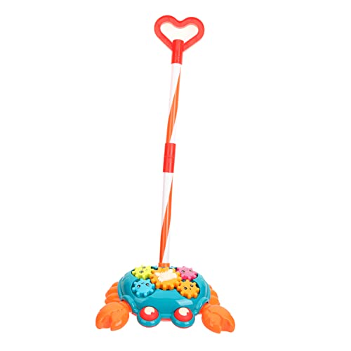 KOMBIUDA Kinderwagen Für Kleinkinder Lauflernwagen Lauflernspielzeug Für Babys Push-Pull-Walker Für Kleinkinder Push-Pull- Für Babys, Die Laufen Lernen Plastik von KOMBIUDA