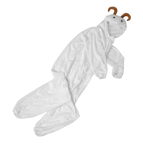 KOMBIUDA Kleidung Halloween Ziegenkostüm Halloween Ziegenkostüm Bühnentierkostüme Cosplay Outfit Für Cosplay Weiß KOMBIUDA Kleidung Halloween Ziegenkostüm Halloween Ziegenkostüm Bühnentierkostüme Cosplay Outfit Für Cosplay Weiß von KOMBIUDA