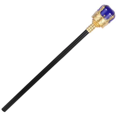KOMBIUDA König Handstab Requisite Halloween Cosplay Kostüm Zubehör Plastikstab Robust Leicht für Karneval Mottoparty Rollenspiel KOMBIUDA König Handstab Requisite Halloween Cosplay Kostüm Zubehör Plastikstab Robust Leicht für Karneval Mottoparty Rollenspiel von KOMBIUDA