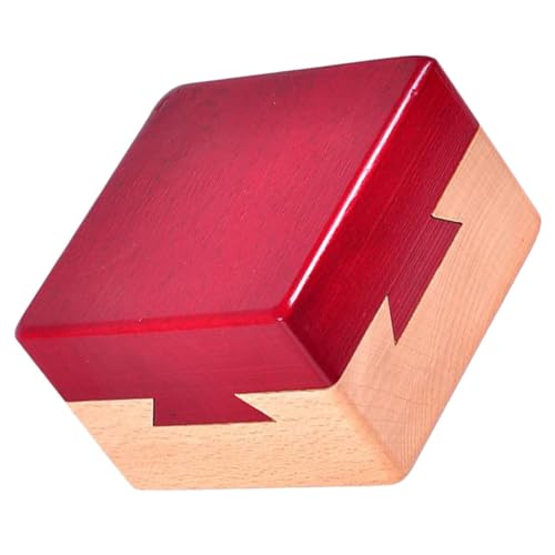 KOMBIUDA Klassisches Holz-Brian-Puzzle Ming-Schloss Entriegelungspuzzle Iq-Puzzle Aus Buchenholz Lübans-puzzleball Für Heim-und Party-Spiele von KOMBIUDA