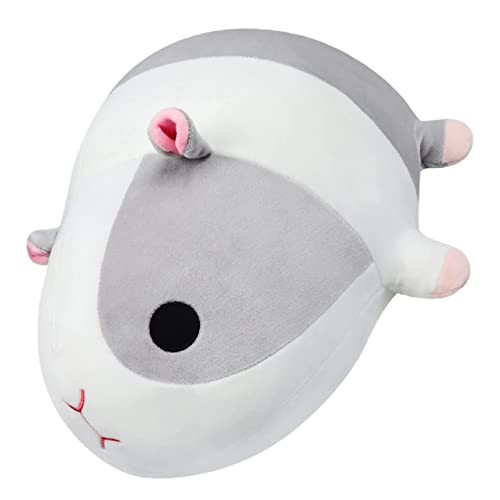 KOMBIUDA Kopfkissen Halloween Decoration Animal-Design Tierdesign weihnsgeschenke weinachtsgeschte Plüschtiere gummiartig lustiges Wurfskissen Tiere Plüschtier Stoff Grey von KOMBIUDA