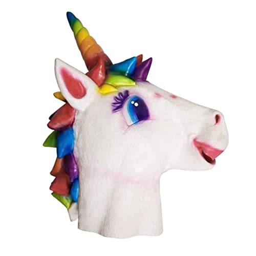 KOMBIUDA Kopfmaske Halloween-Maske Tiermasken tierische Maske Halloween-Kostüm Einhorn-Party-Kopfbedeckung halloween costume halloween kleidung creepin Party-Maske Halloween- -Requisite KOMBIUDA Kopfmaske Halloween-Maske Tiermasken tierische Maske Halloween-Kostüm Einhorn-Party-Kopfbedeckung halloween costume halloween kleidung creepin Party-Maske Halloween- -Requisite von KOMBIUDA