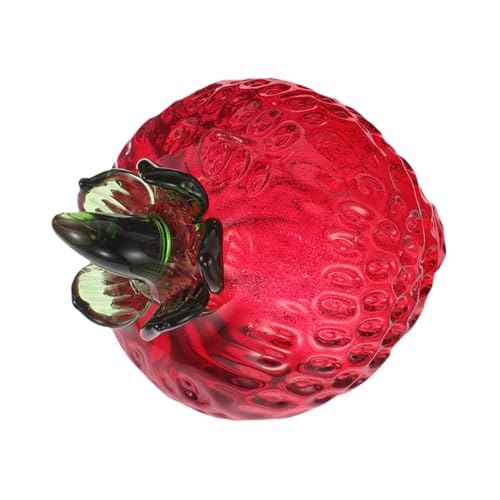 KOMBIUDA Kristall Erdbeere Herzstück Vintage Home Decor Künstlerische Obst Ornament Für Schreibtisch KOMBIUDA Kristall Erdbeere Herzstück Vintage Home Decor Künstlerische Obst Ornament Für Schreibtisch von KOMBIUDA