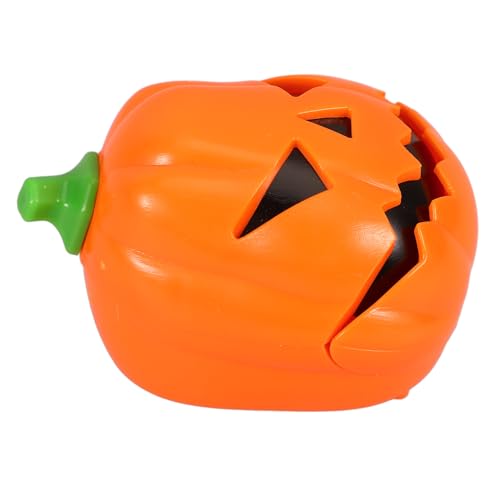 KOMBIUDA Kürbisspielzeug Halloween Halloween Party für Halloween Kürbisse beängstigend Zähne Wind Halloween- aus Kunststoff Kürbis-Aufziehspielzeug Abs Orange von KOMBIUDA