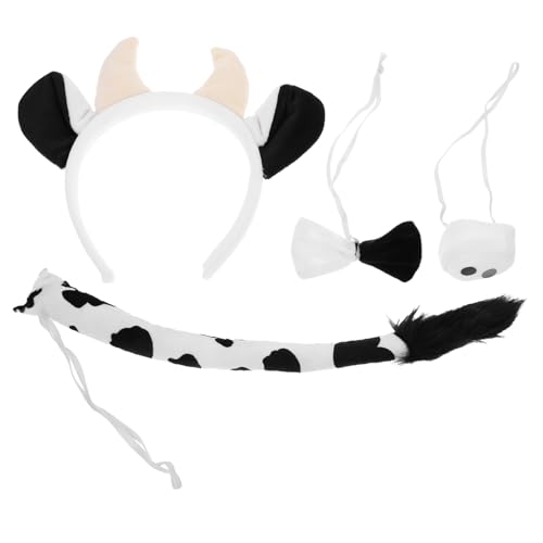 KOMBIUDA Kuhkostüm-set Für Erwachsene Komplettes Kuh-stirnband Und -set Bequem Und Flexibel Für Cosplay Halloween Und Bühnenauftritte KOMBIUDA Kuhkostüm-set Für Erwachsene Komplettes Kuh-stirnband Und -set Bequem Und Flexibel Für Cosplay Halloween Und Bühnenauftritte von KOMBIUDA