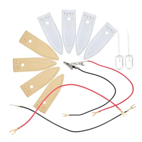 KOMBIUDA Kupfer Anodenstreifen für Experimente Set aus Elektroden für Fruchtbatterien Geeignet für Wissenschaftliche Projekte und Physikunterricht von KOMBIUDA