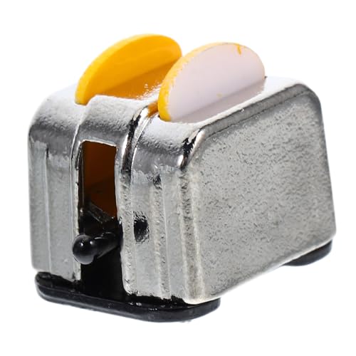 KOMBIUDA Legierungsverzierung Mini-brotbackmaschine Mini-küchenutensilien Kleine Haushaltsgeräte Mini-Toaster von KOMBIUDA