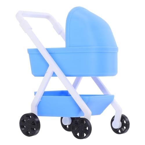 KOMBIUDA Leichtgewichtiger Kinderwagen für Kreative Rollenspiele und Puppenhaus Dekoration Fördert Fantasie und Verantwortungsbewusstsein von KOMBIUDA