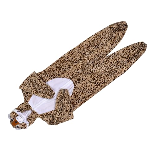 KOMBIUDA Leoparden Kinderkostüm Jumpsuit Bequemer Animal Onesie für Jungen Mädchen für Kindergarten Aufführung Karneval Weiches Tierkostüm mit Realistischem Muster Einfaches Anziehen KOMBIUDA Leoparden Kinderkostüm Jumpsuit Bequemer Animal Onesie für Jungen Mädchen für Kindergarten Aufführung Karneval Weiches Tierkostüm mit Realistischem Muster Einfaches Anziehen von KOMBIUDA