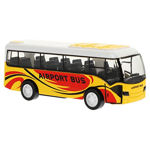 KOMBIUDA Lernbus-Modell Bus spielzeugbus Auto Bus- großes Autos holzspielzeug realistisches Busmodell Busspielzeug zurückziehen Legierung Yellow KOMBIUDA Lernbus-Modell Bus spielzeugbus Auto Bus- großes Autos holzspielzeug realistisches Busmodell Busspielzeug zurückziehen Legierung Yellow von KOMBIUDA