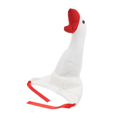 KOMBIUDA Gänsehut Lustige Tierpuppe Ausgestopfte Figuren Party-kopfbedeckung Cartoon-kopfbedeckung Für Cosplay von KOMBIUDA
