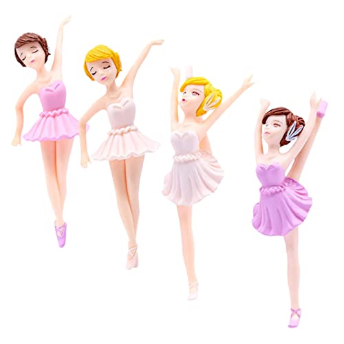 KOMBIUDA Mädchen Ornament Tanzen Cupcake Topper Ballett Tänzerin Figur Miniatur Statue Decor KOMBIUDA Mädchen Ornament Tanzen Cupcake Topper Ballett Tänzerin Figur Miniatur Statue Decor von KOMBIUDA